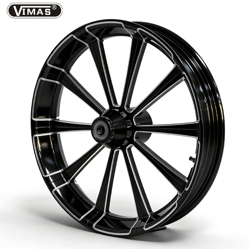 Custom Forged Aluminum Rims for Harley Motorcycles, Front 16-21 Inch, Suitable for Sports Bike Models Such as 883/X48