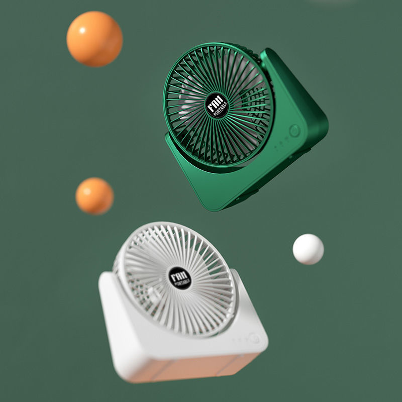 Ventilador de escritorio recargable de 6 pulgadas ventilador de escritorio de oficina pequeño ventilador de escritorio ajustable dormitorio de estudiantes