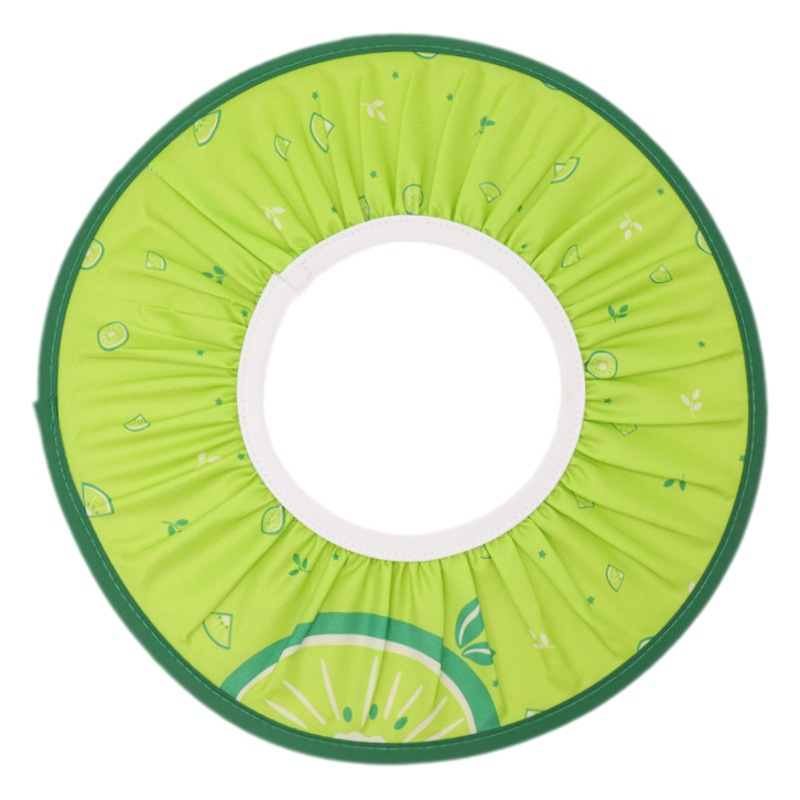 Korean-Style Waterproof Ear-Protecting Baby Shampoo Cap with Good Elasticity, Fruit-Shaped Shower Cap, Yiwu Shampoo Cap