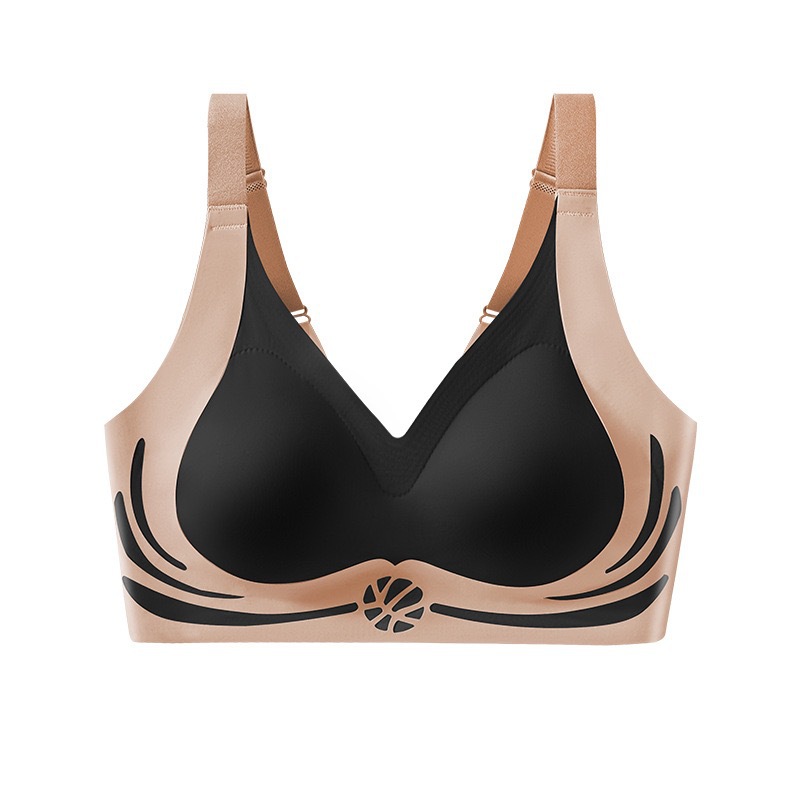 Ropa interior transfronteriza nueva para mujer, tirada sin costuras, espalda hermosa, chaleco deportivo, copa fija, sujetador, sin anillo de acero para mujer image 8