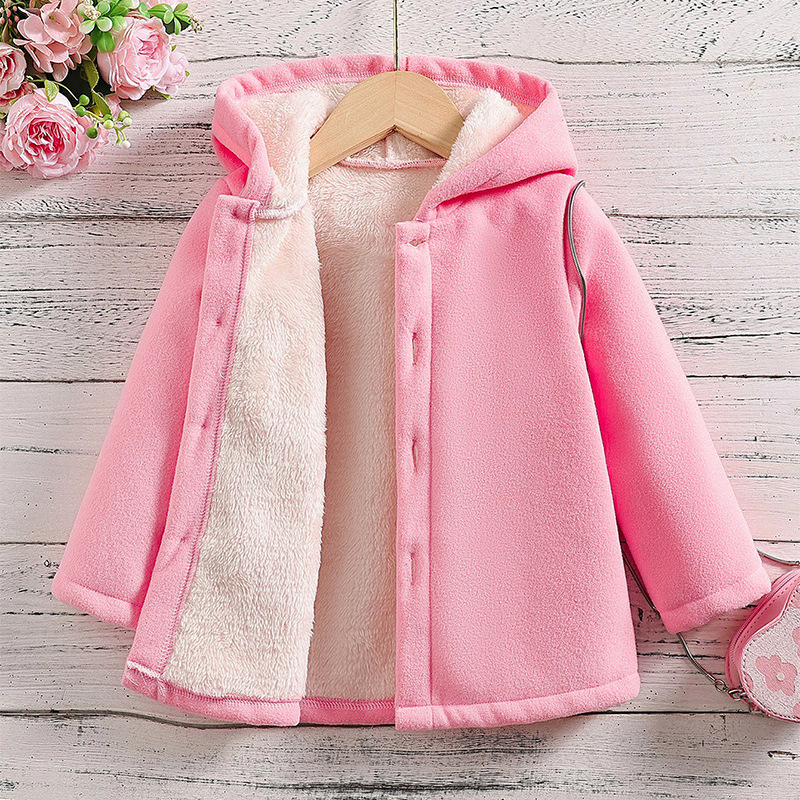 Children's Long Sleeve Hooded Jacket For Boys And Girls_voghion.com