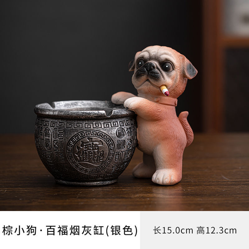 모모후쿠 실린더(브라운+실버)