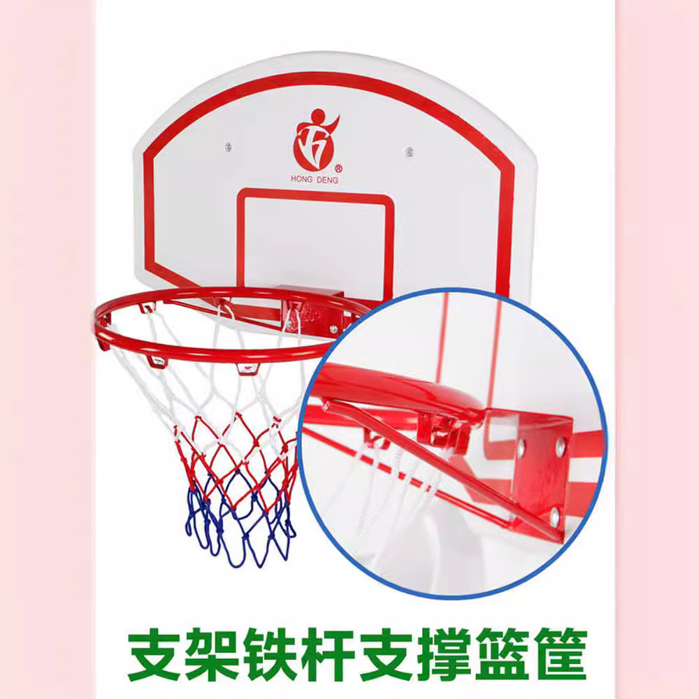 Tablero de baloncesto al aire libre marco de baloncesto juvenil hogar montado en la pared soporte de baloncesto N ° 5 marco de baloncesto adulto
