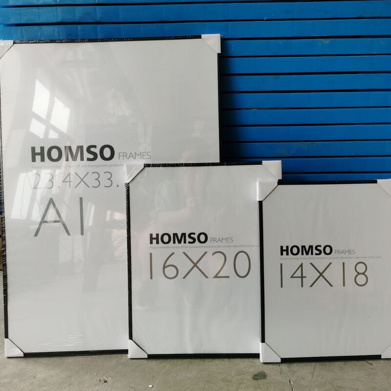 Cross-Border A2 Aluminum Alloy Poster Frame A1 Advertising Black A3 Wall-Mounted Gold A4 Silver Picture Frame 11*14