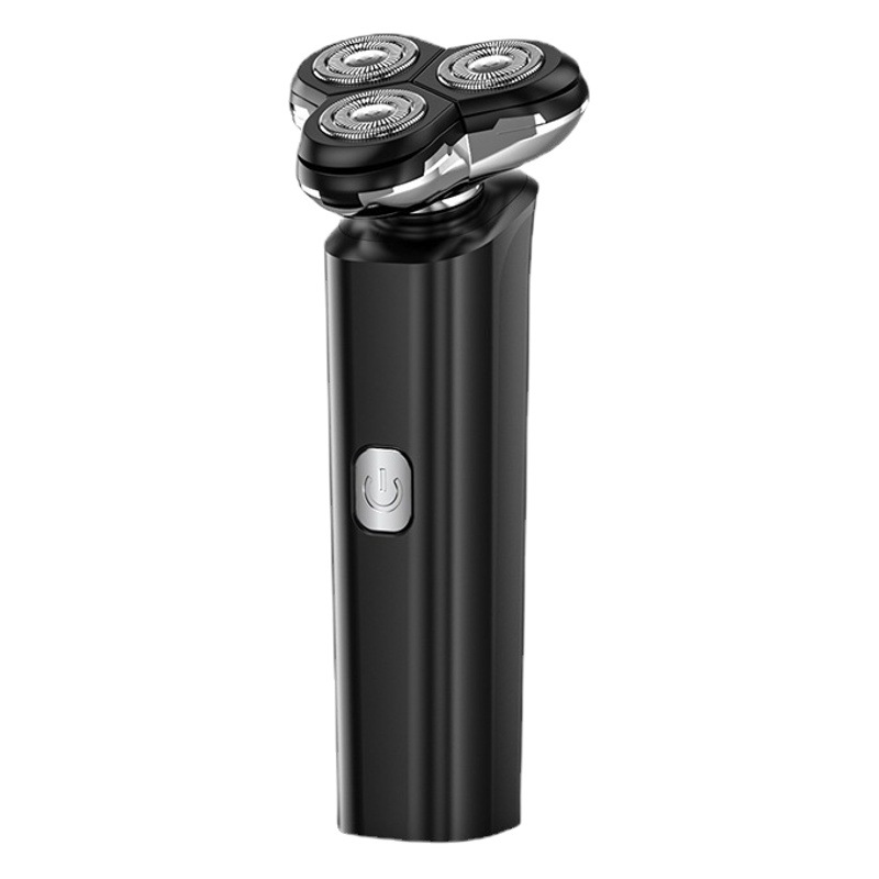Cross-border al por mayor de los hombres de cuerpo completo de lavado de afeitar USB recargable inteligente flotante de tres cuchillas máquina de afeitar eléctrica