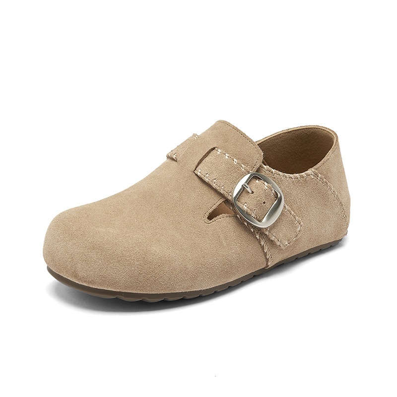 2026 nuevo otoño plano todo incluido para mujeres embarazadas dos zapatos mueller