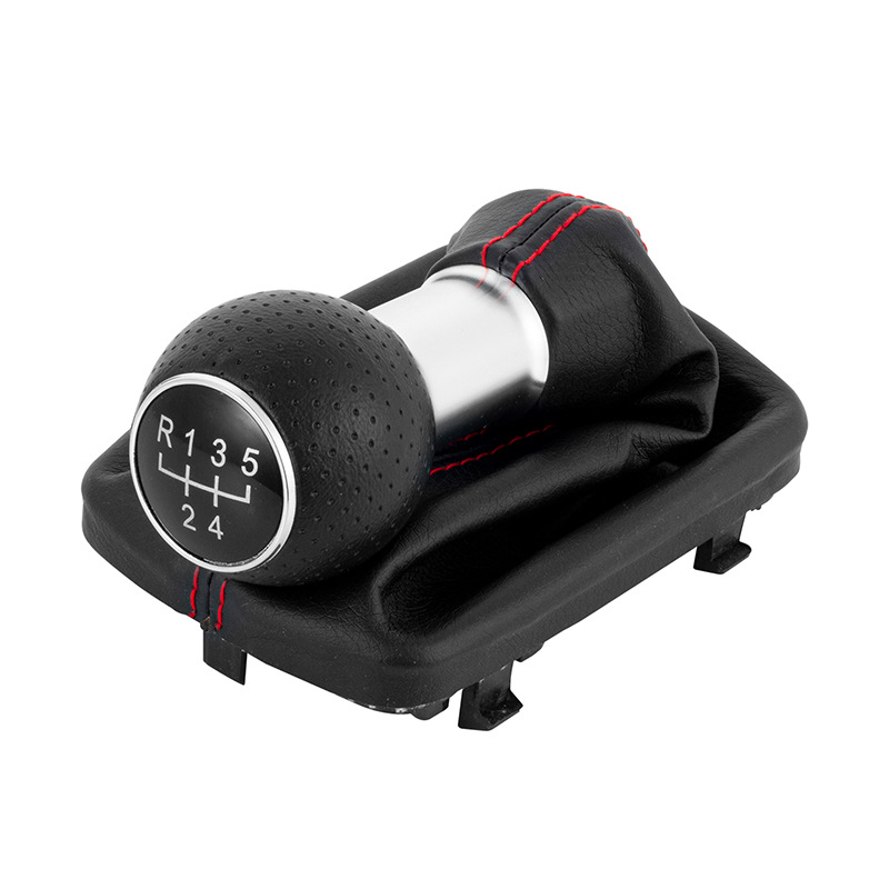 Adecuado para Audi A3 S3 palanca de cambios de coche palanca de cambios de balonmano cubierta antipolvo manija de engranaje interior accesorios de repuesto image 4