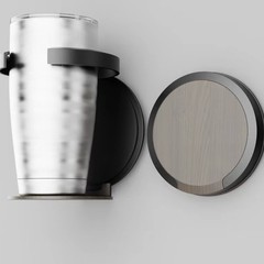 穴なし折り畳みコップ棚オフィスキャビネット扉水杯コーヒー棚寮ベッドサイドスーツケースカップ棚