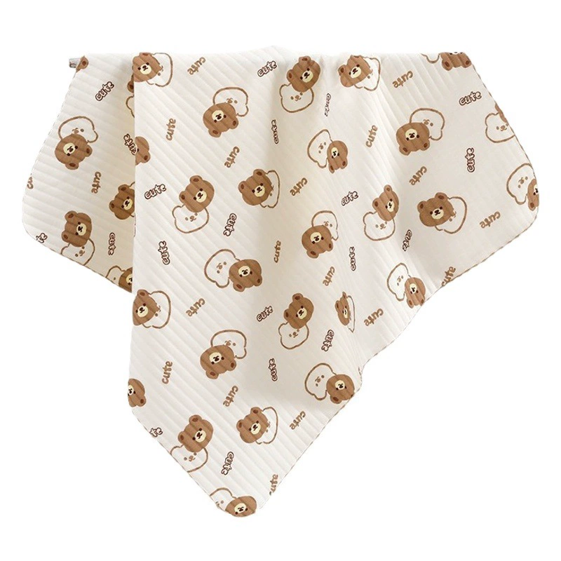 Новая бежевая стеганая Хлопковая Сумка, одинарная хлопковая Вязаная Детская сумка, осенне-зимняя утолщенная сумка для новорожденных, полотенце для пеленания