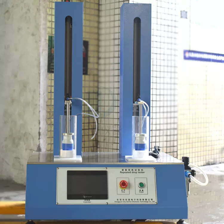 重复微跌试验机 TWS耳机充电仓跌落试验设备 微小高度连续跌落