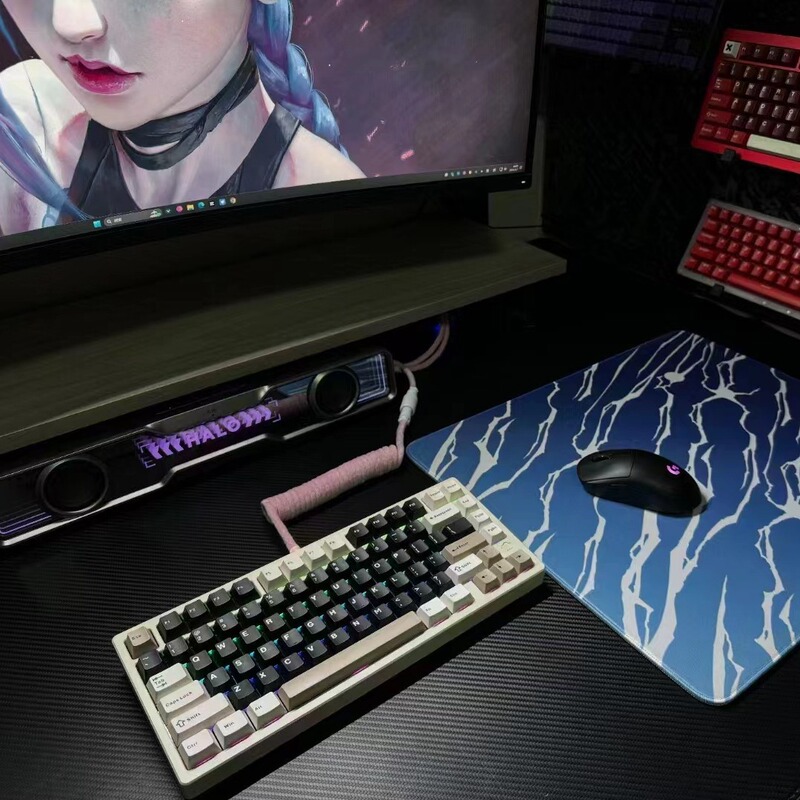 8K磁気軸メカニカルキーボードケーブル、フランジ付きぬいぐるみキーボードケーブル、航空プラグケーブル、スプリングケーブル、カスタムケーブル、ゲームデータケーブル|undefined