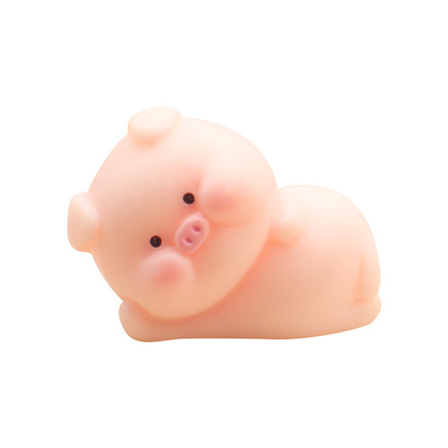 Resin small ornaments micro landscape simulation cartoon cute piggy home mini crafts car decorations wholesale