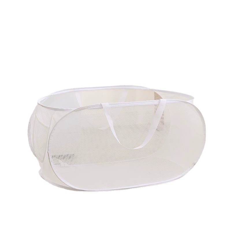 Handheld laundry basket, foldable storage basket, big storage system, classification