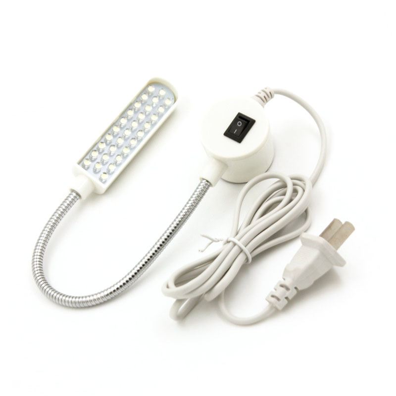 Máquina de coser LED lámpara de coche de protección de ojos industrial hogar eléctrico plano lámpara de iluminación de ahorro de energía lámpara de trabajo de adsorción magnética image 3