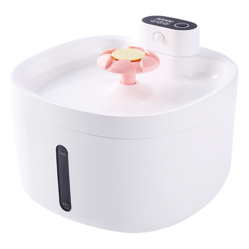 Dispensador de agua para mascotas alimentador de agua para perros inteligente inducción de larga resistencia dispensador de agua para gatos fácil limpieza suministros para mascotas
