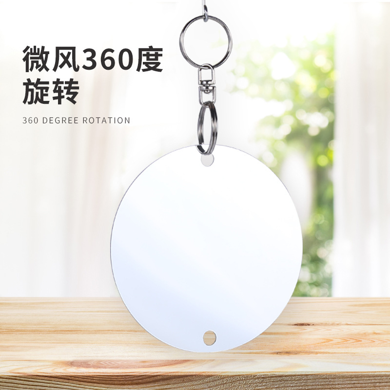 厂家批发镜面驱鸟反光片外贸跨境双面反光国外农场果园园林防鸟片