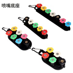 Multifunctional sector straight quick-connect nozzle high-pressure car wash water gun 7-color cleaning machine