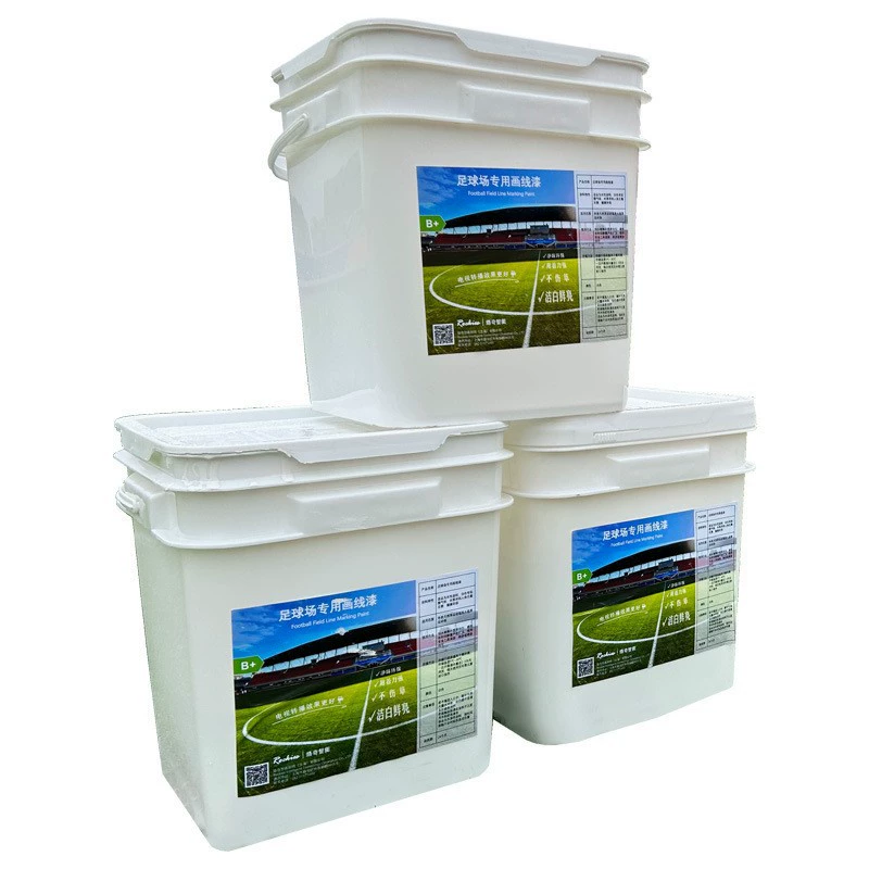 Профессиональная краска для разметки газонов, специально для футбольных полей и спортивных площадок, экологически чистая быстросохнущая краска на водной основе, ярко-белая краска.
