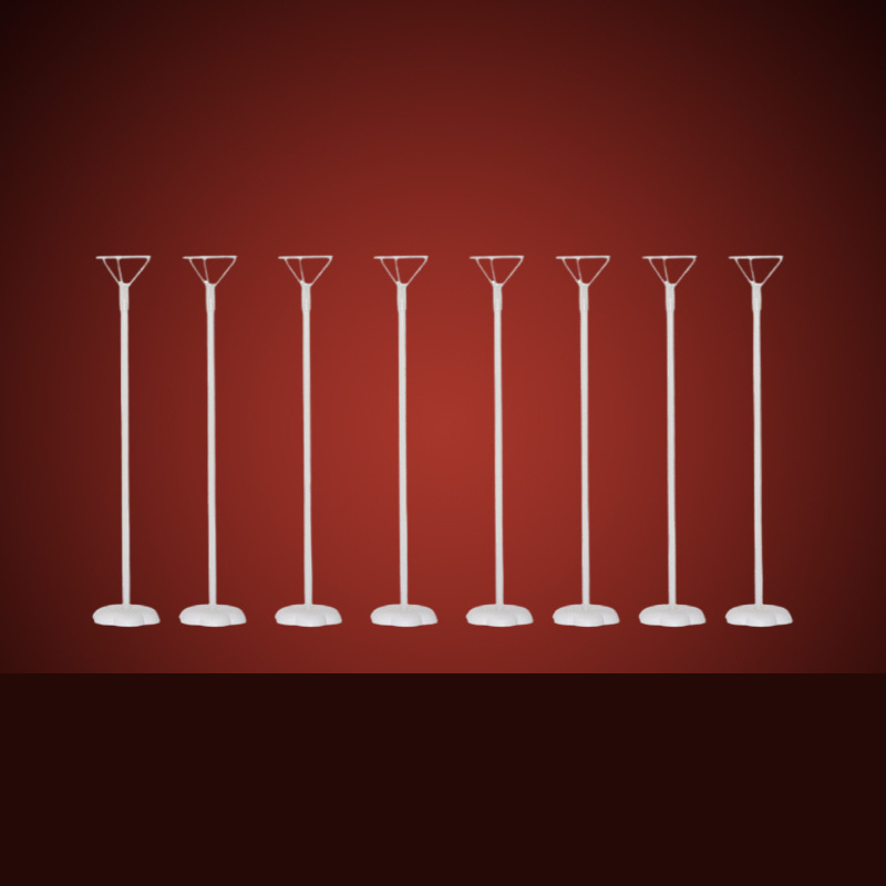 Globo Polo aluminio película globo Polo fiesta de cumpleaños decoración de la boda Pantalla de escritorio globo base de la columna