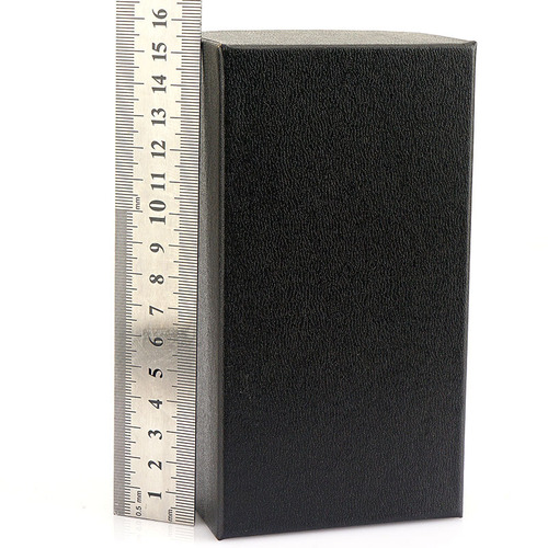 Factory black sky and earth cover color box exquisite long rectangular belt box gift box exquisite belt packaging box