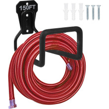 跨境园艺软管水管支架墙壁自行车车库水管挂钩garden hose holder