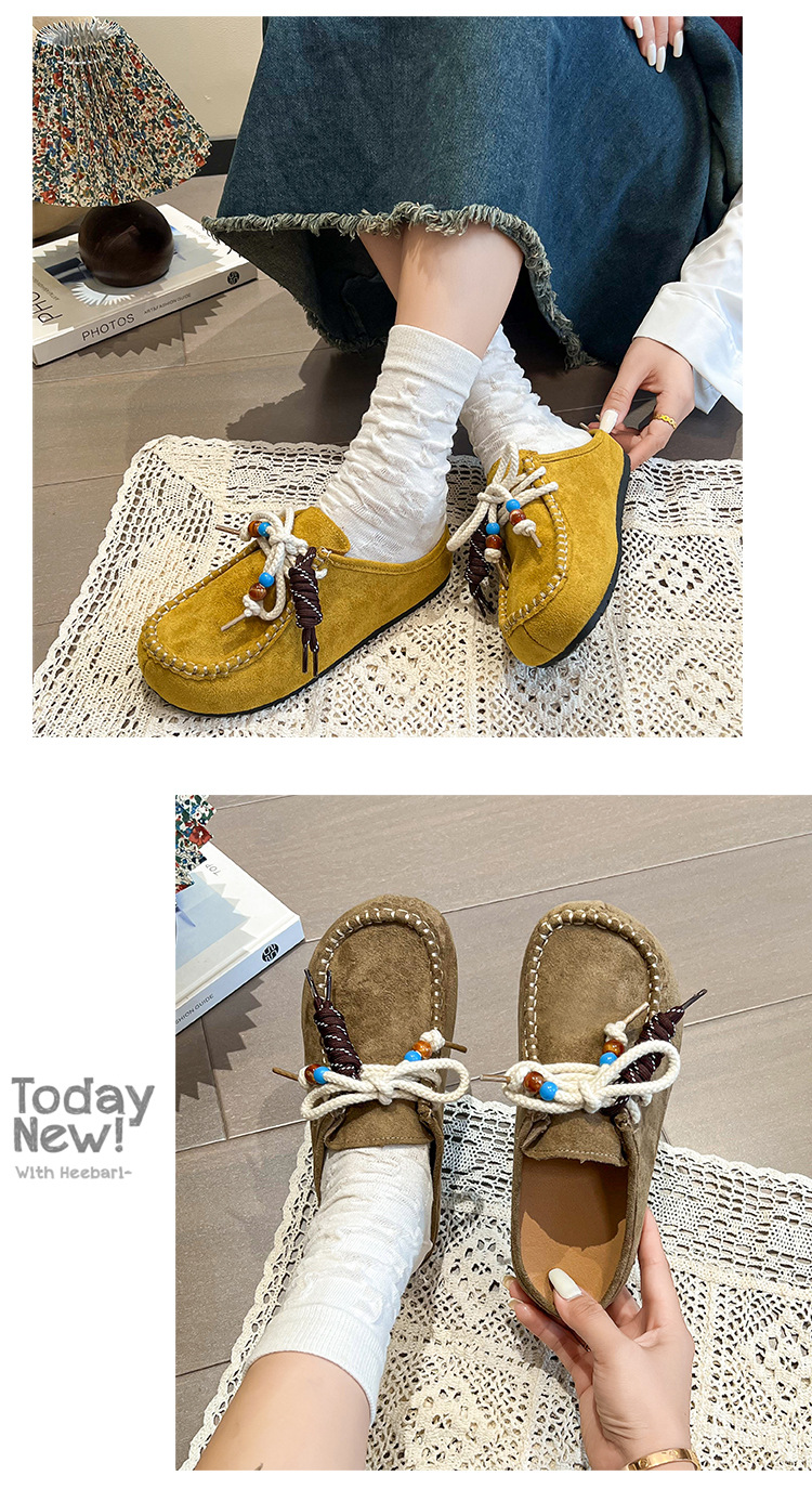 Pantofole donna comode con perline e suola spessa da casa_voghion.com