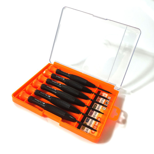 6-in-1 screwdriver set mobile phone disassembly household glasses small screwdriver precision set multi-purpose set