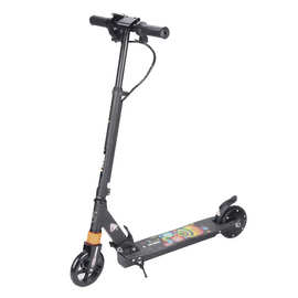 迷你电动滑板车儿童锂电池超轻便携折叠代步滑板车可充电两轮滑板