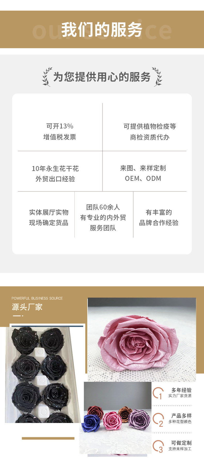 我们的服务