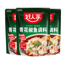 好人家青花椒鱼调料210g正宗四川特产水煮鱼麻辣藤椒味家用底料包