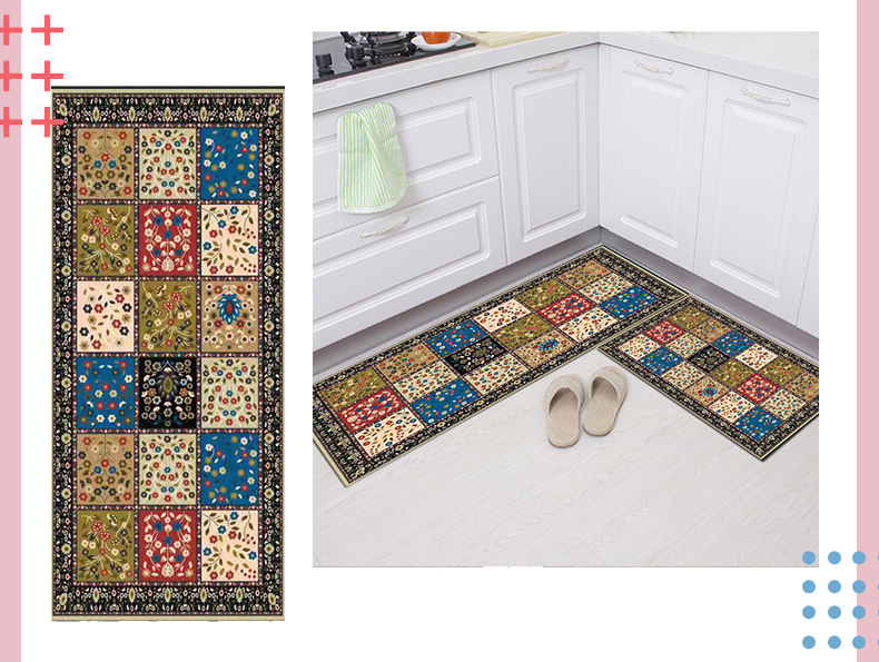 卡通厨房垫,厨房地垫,长条地垫,入户门垫,吸水吸油地垫