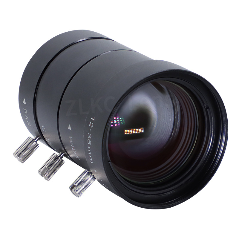 ZLKC�����ƴ�12-36mm��ҵ��ͷVM12036MPC�ֶ���Ȧ500��ͻ��侵ͷ