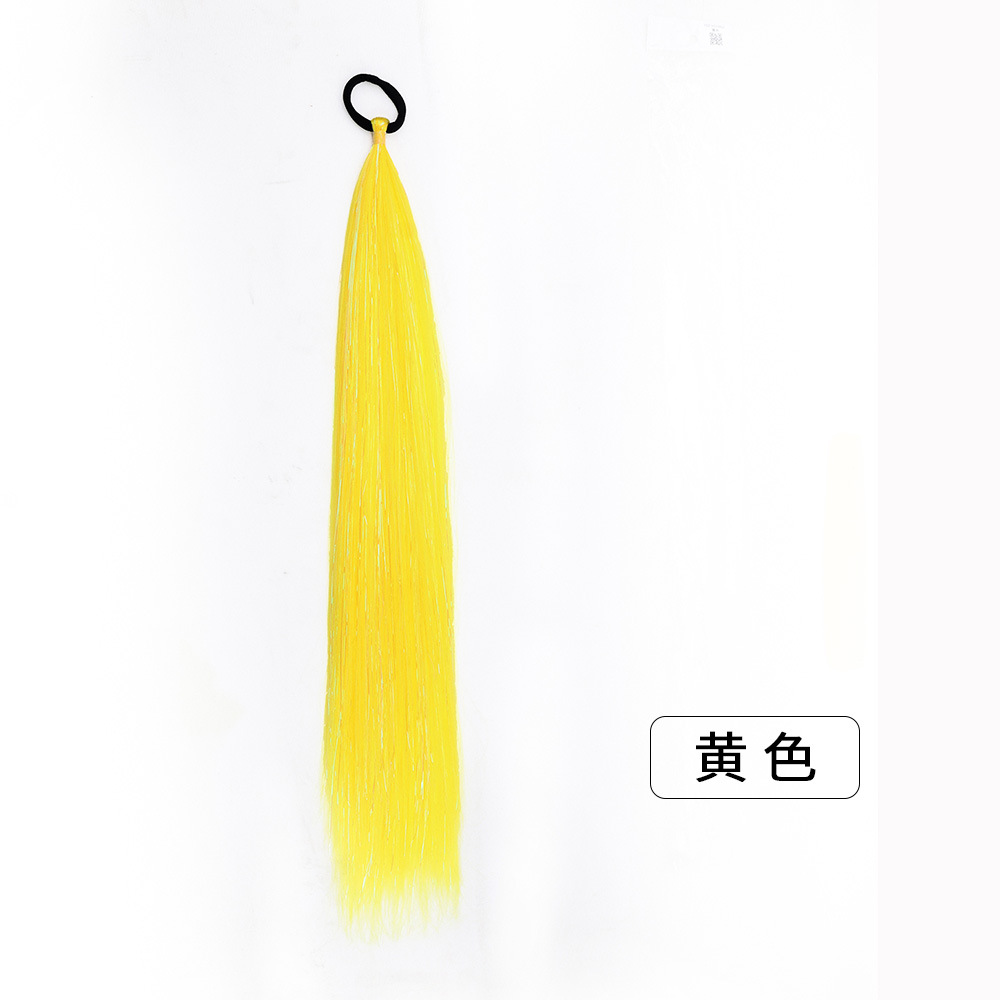 Venta al por mayor de hilo de oro y plata para comercio exterior, para pelucas y coletas de rastas EZ, de un solo hilo, con degradado de colores, para cabello trenzado DIY, hilo láser y trenzas grandes.