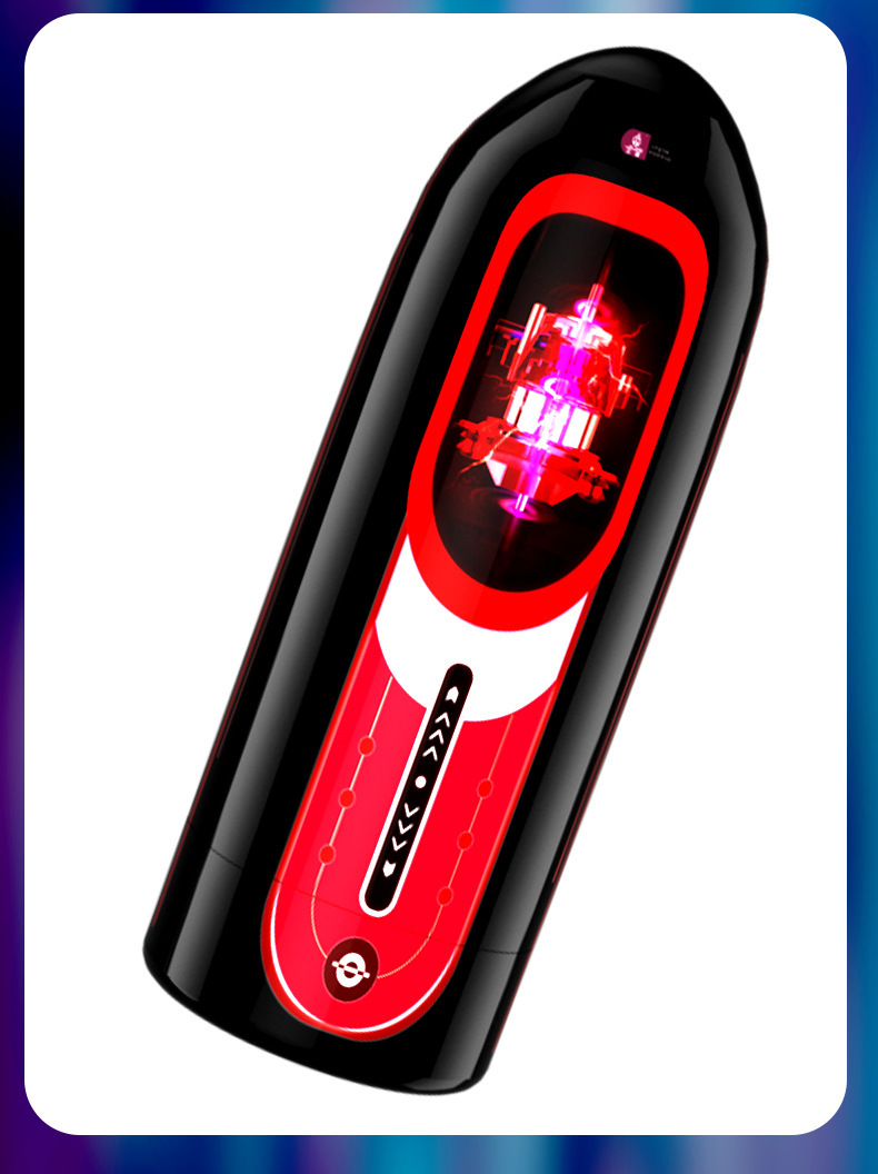 Jiuai Airplane Cup Male Suction Masturbator Soft Gel Penis Trainer — detail image 19
