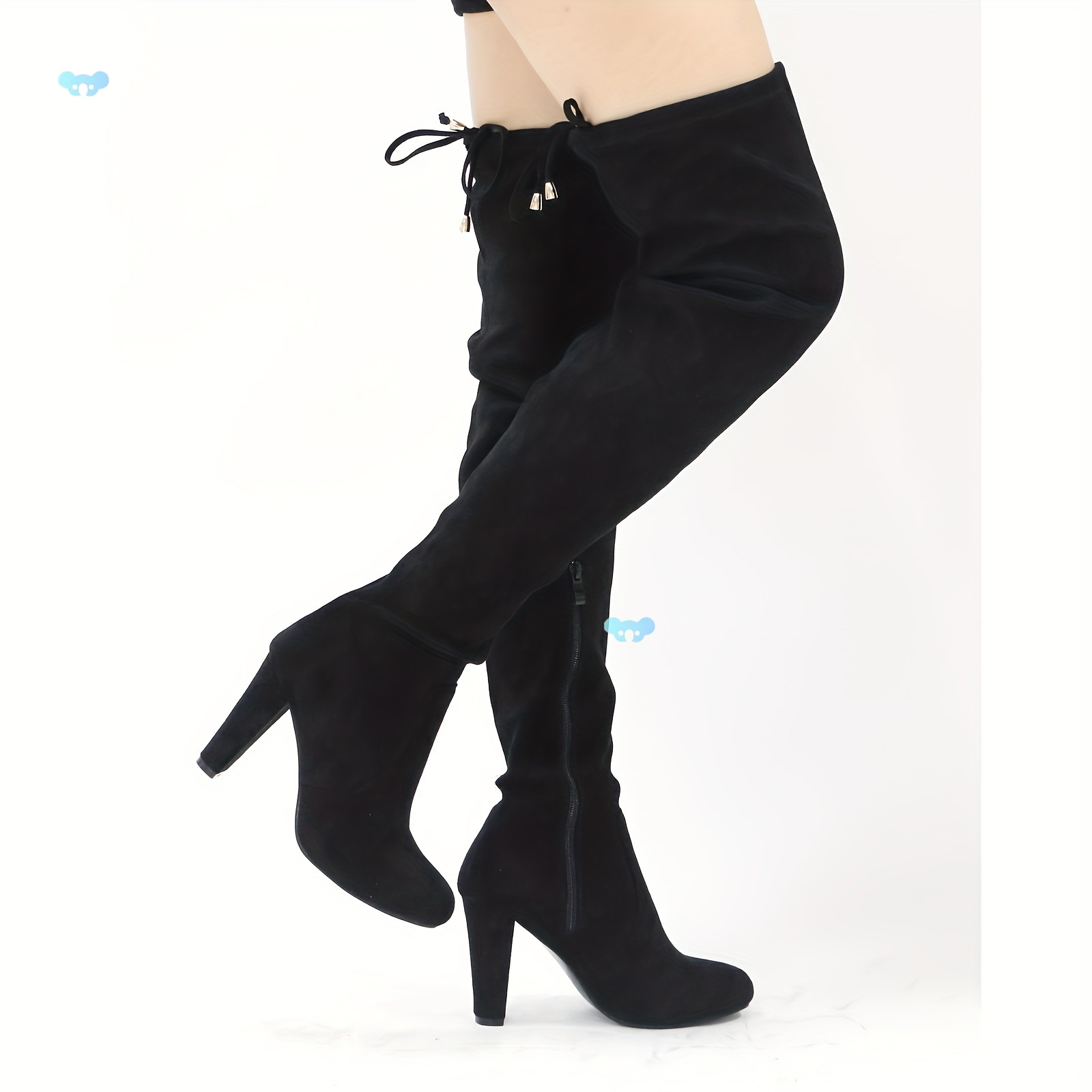 3.7 High Heel Over The Knee Long Boots for Women