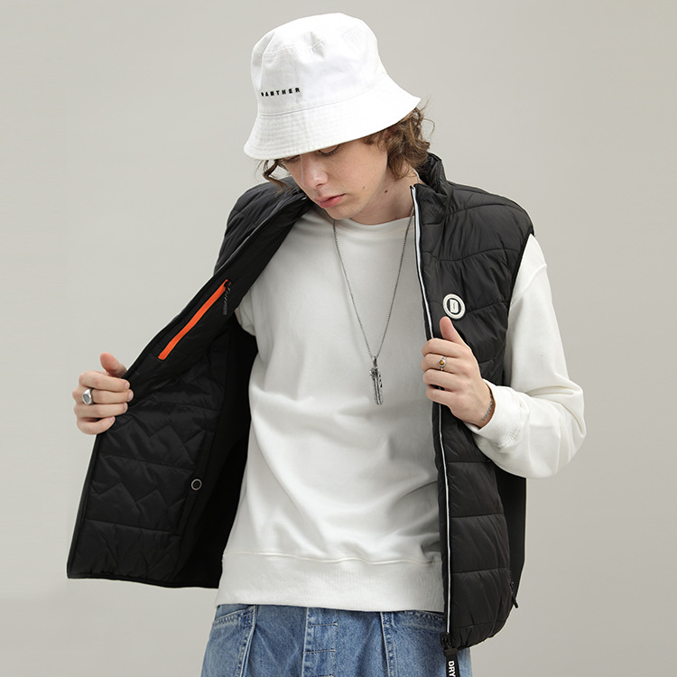Chaleco Acolchado Ligero para Hombre de Nylon Térmico para Ocio