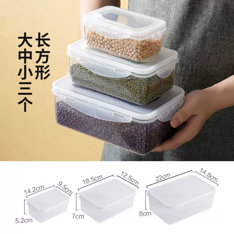 Storage box, plastic lunch box, fruit банка для хранения