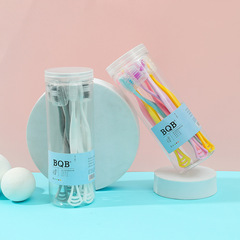 Silicone 8-pack tongue scraping toothbrush barrel multi-functional soft bristles manufacturer wholesale toothbrush wholesale