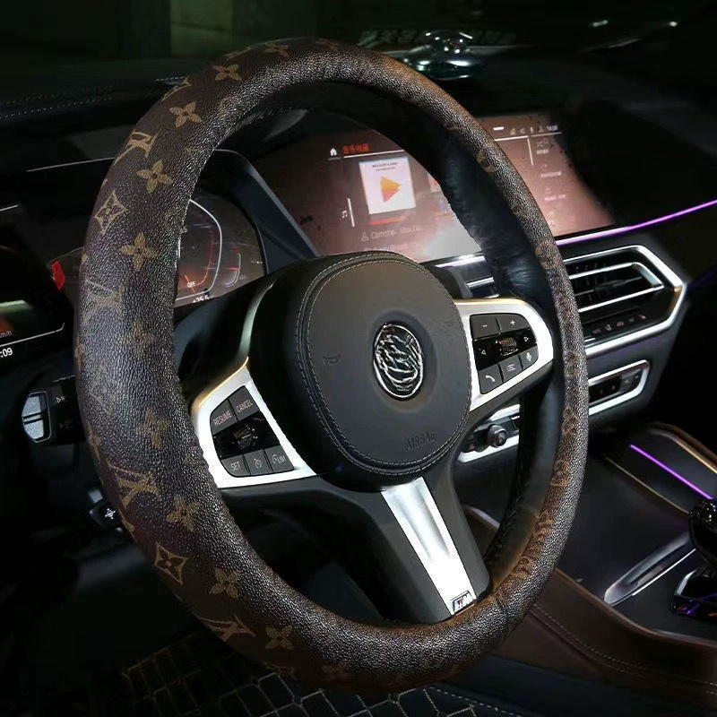 Universal fashionable cute steering wheel four seasons, black handle