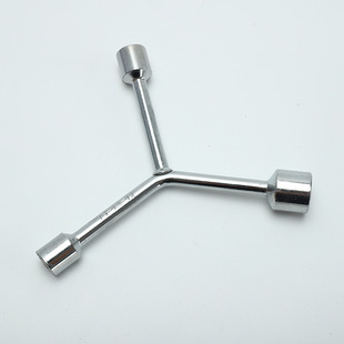 Trigeminal socket wrench lengthened Y-type multi-function motorcycle triangle hand tool set sleeve barrel