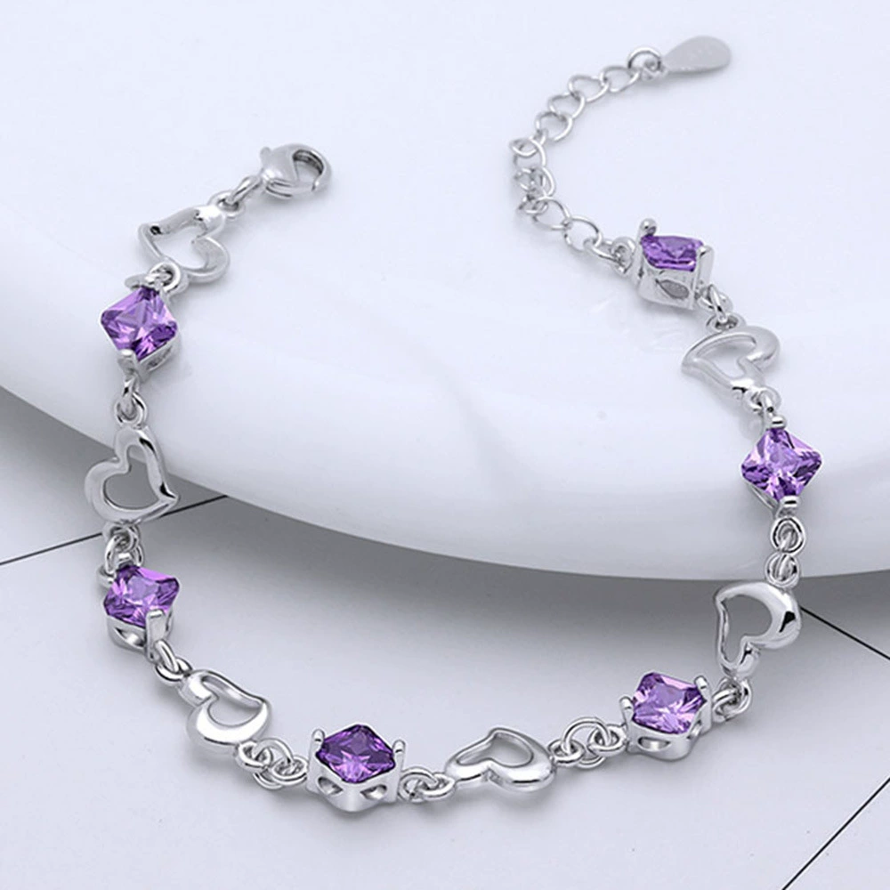 Bracelet, silver retro fashionable accessory, Korean style, wholesale
