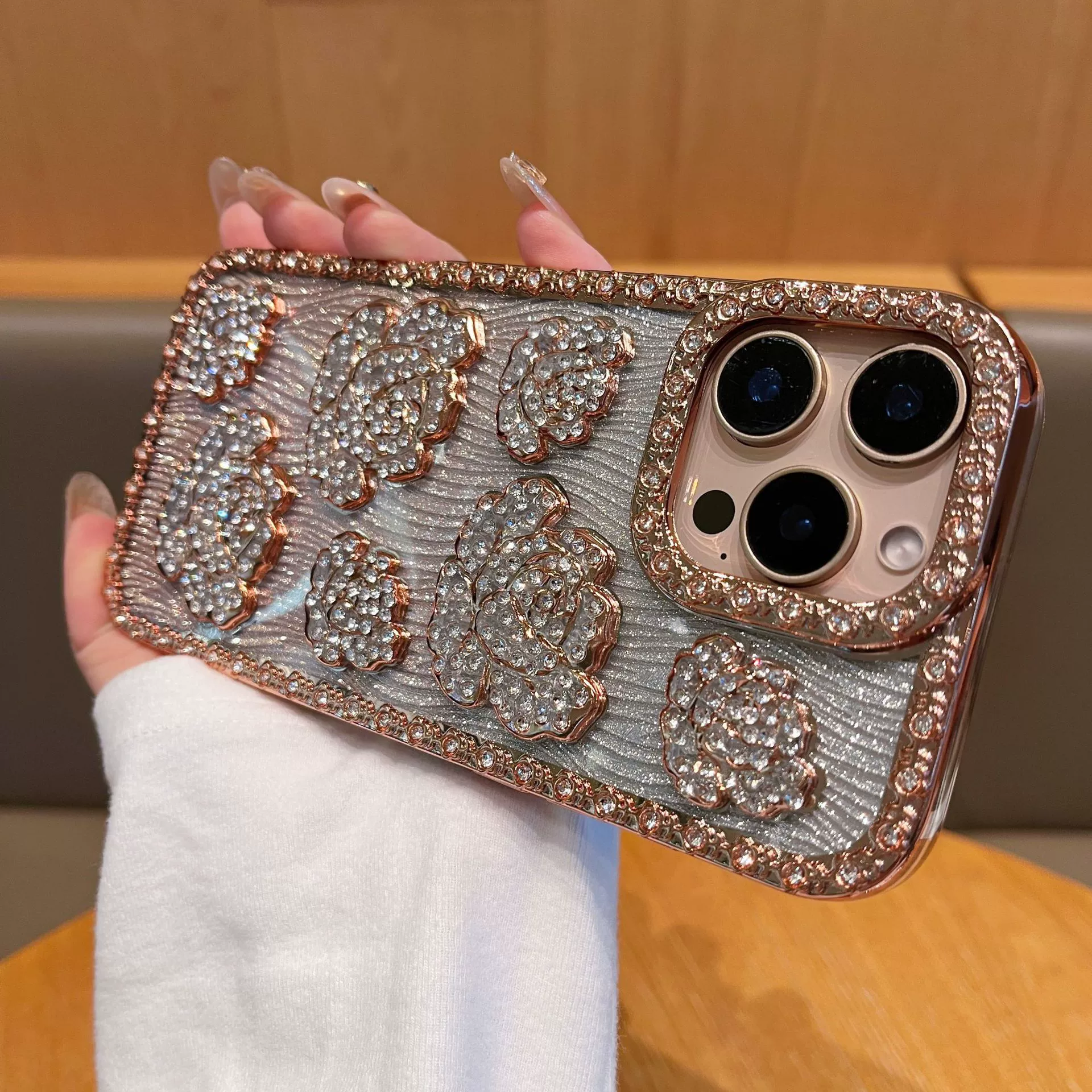 Чехол для телефона совместимый с Apple, iPhone 16, защитный чехол, градиент, iphone, 17promax, защита от падения