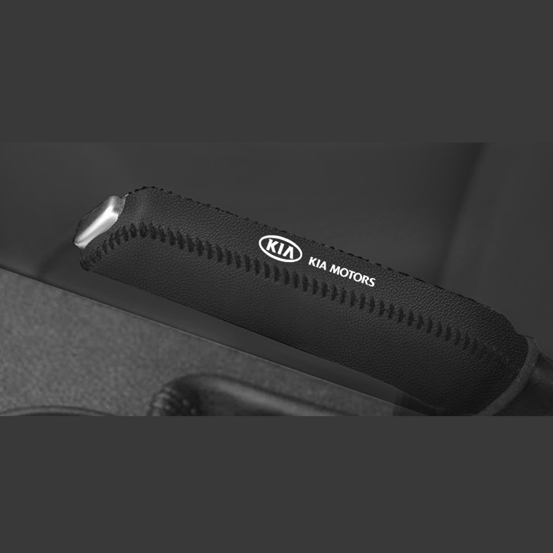 Suitable for Cross-Border Toyota Honda Mitsubishi Mazda Hyundai Kia Suzuki Brake Lever Handbrake Cover Handle Microfiber Leather