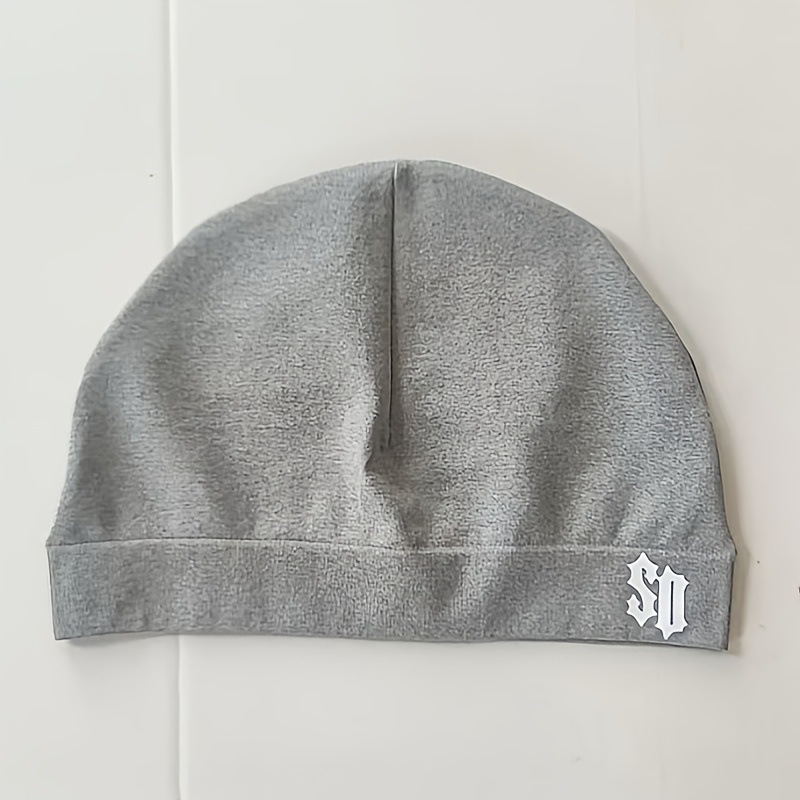 Unbranded SD Embroidery Beanie Grey