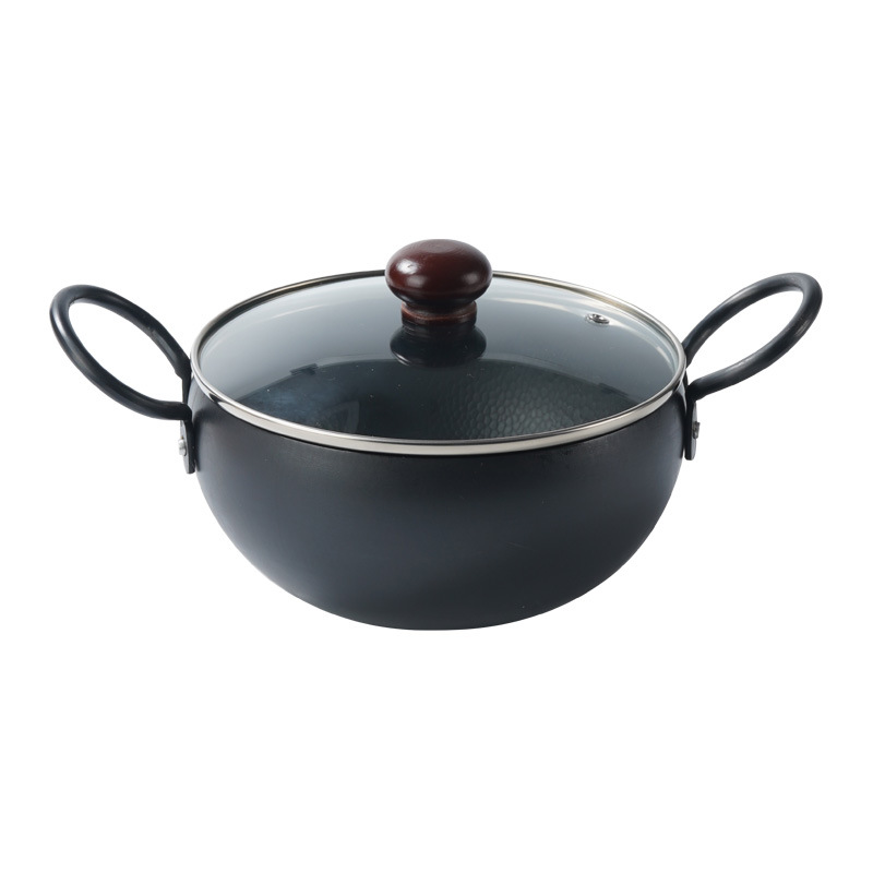 Nuevo estómago de doble oreja sin recubrimiento no pegajoso estómago de hierro casero estómago de hierro de martillo a mano estómago de hierro al por mayor