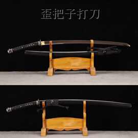 龙泉刀剑5160钢镜面研磨工艺柄反日式打刀手工锻打冷兵器未开刃