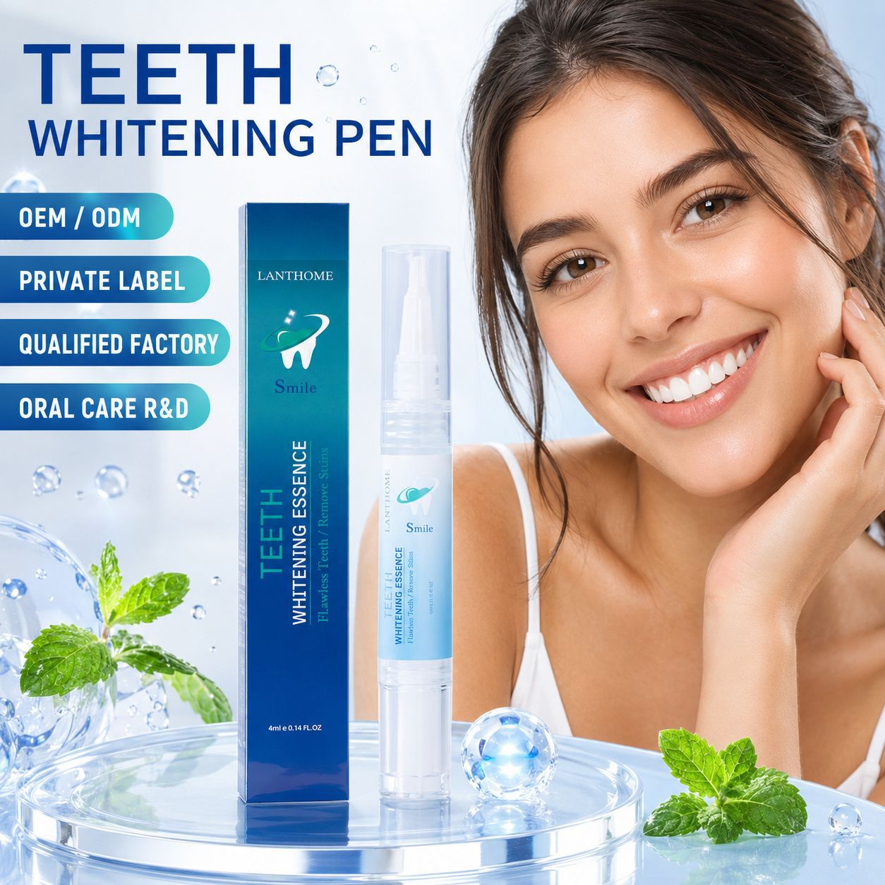 Teeth cleaning pen for dental care, removes yellow teeth, smoke stains, tea stains, quickly whitens teeth, brightening pen wholesale