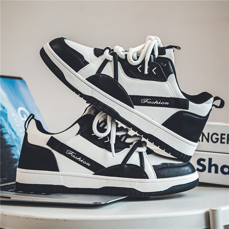 Zapatos de hombre Otoño e Invierno nuevos zapatos de tablero de moda bajos retro coreano zapatos casuales moda jóvenes estudiantes zapatilla de deporte
