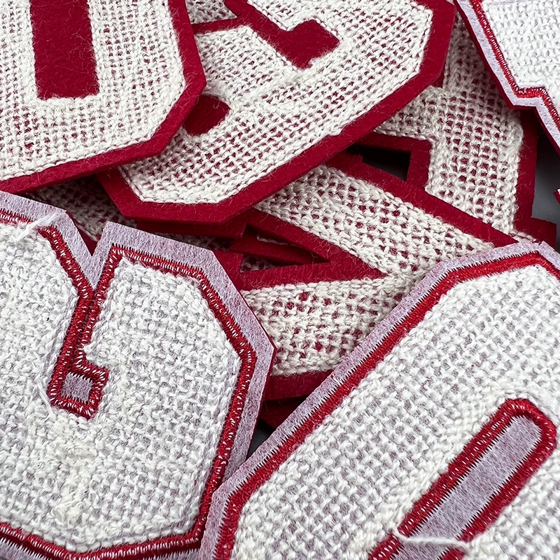 Apricot towel, baseball uniform, English letters, (Physicals), with embroidery