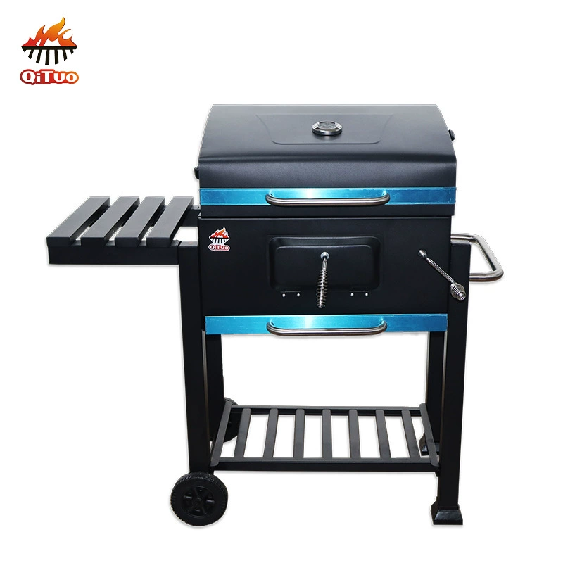 Бестселлер: большая квадратная уличная печь для семейных прогулок, пикников, тимбилдинга, с большим грилем для кемпинга и барбекю, в наличии.